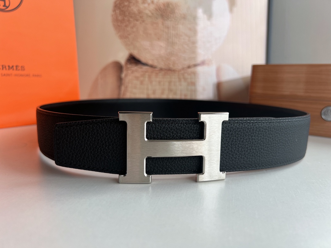 Hermès Basic Belt Cow Leather 38mm