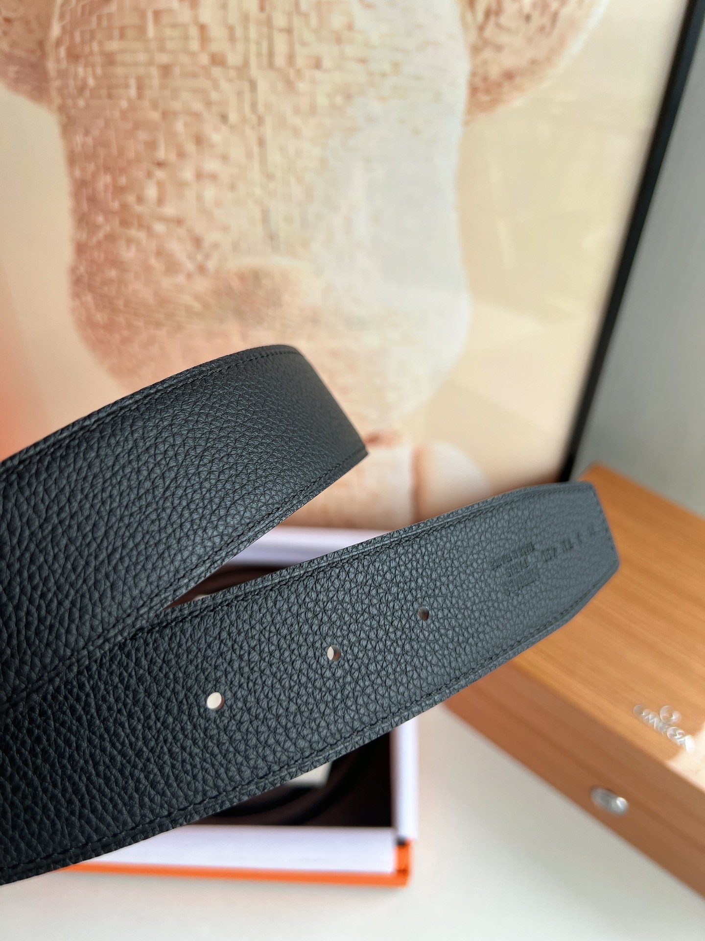 Hermès Basic Belt Cow Leather 38mm