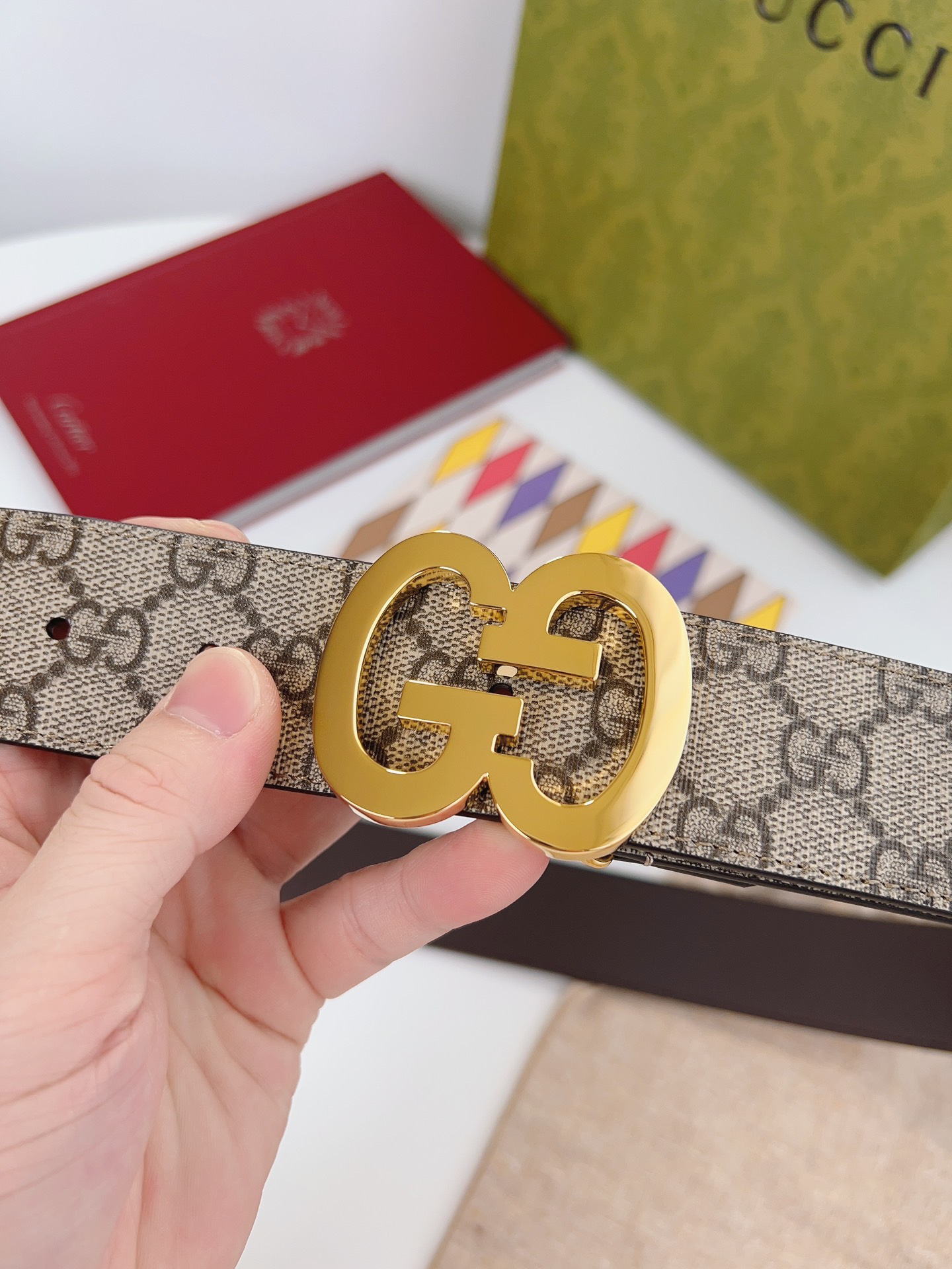 Gucci Basic Belt Gold M