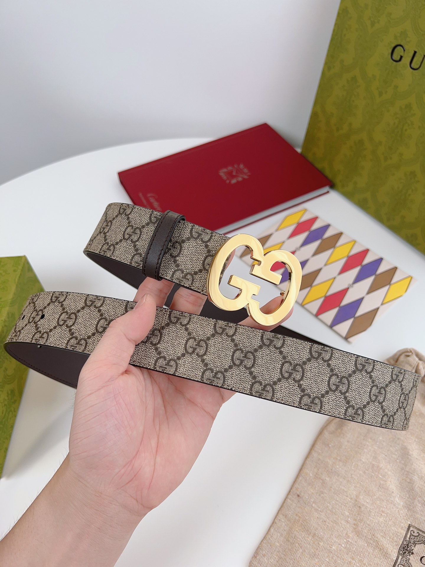 Gucci Basic Belt Gold M