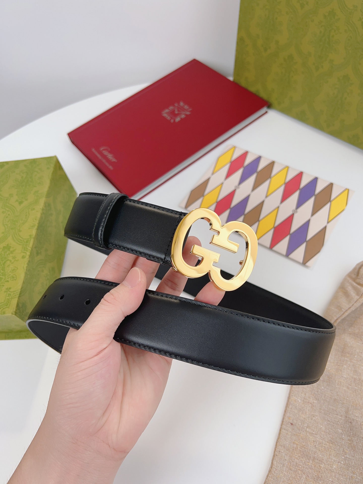 Gucci Basic Belt Gold M