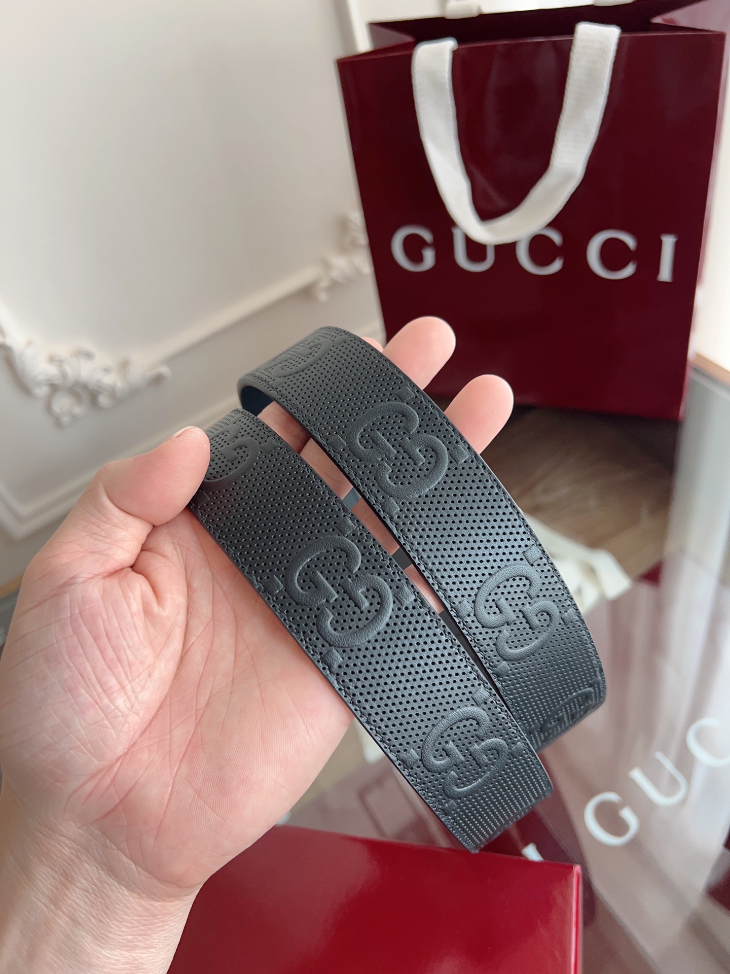 Gucci Male Basic Belt Black