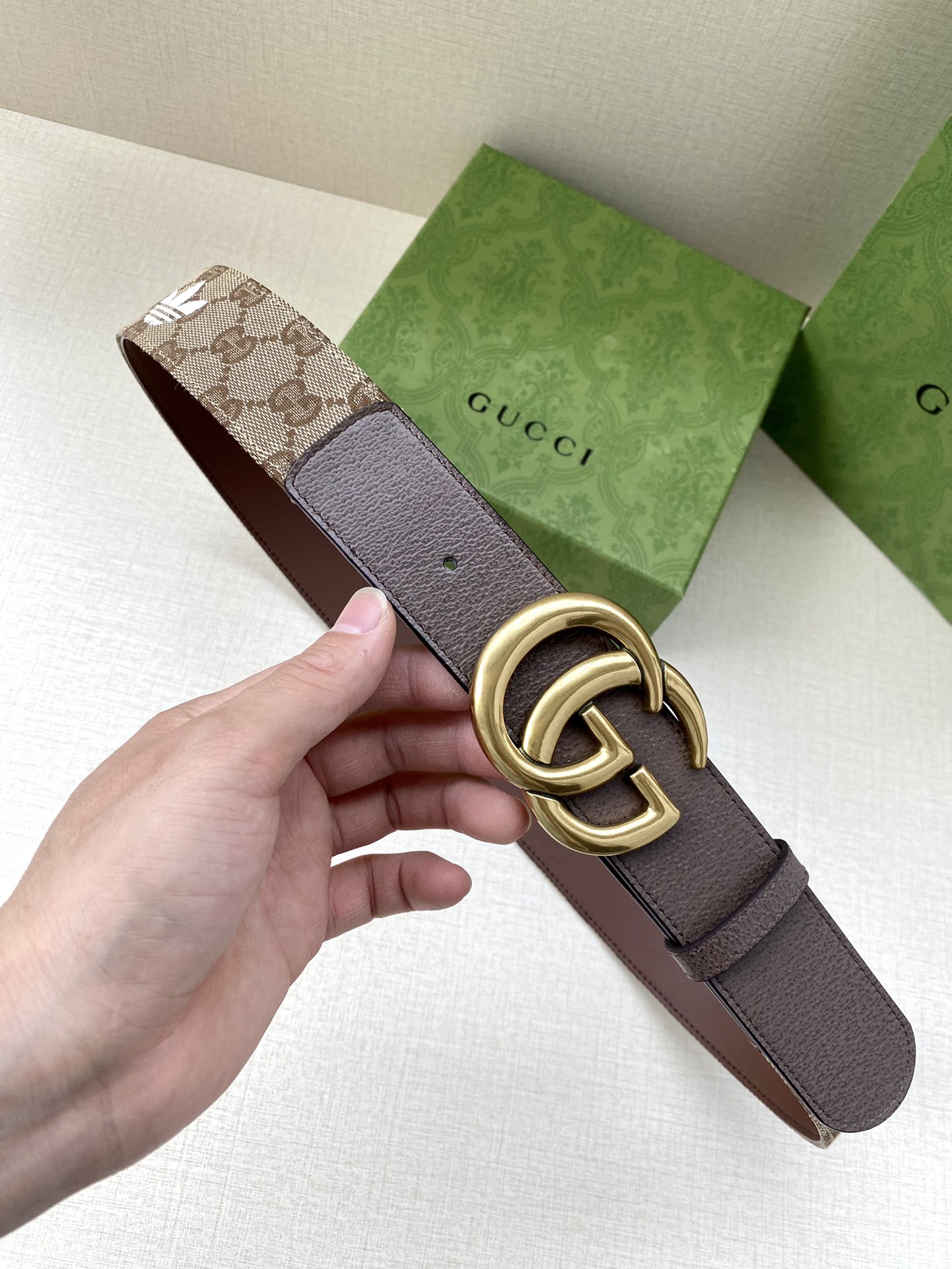 Gucci Basic Belt White S-m-l