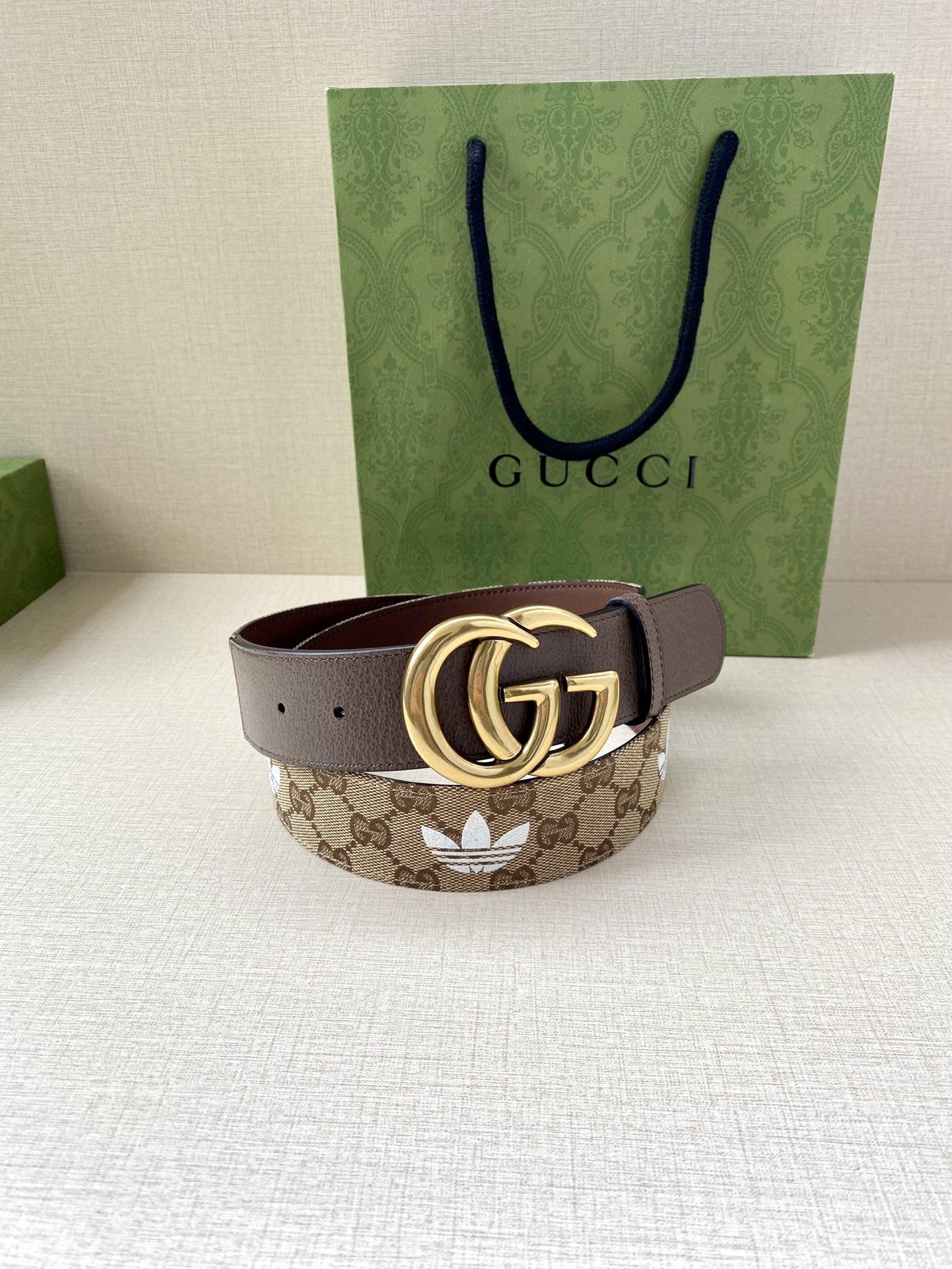 Gucci Basic Belt White S-m-l