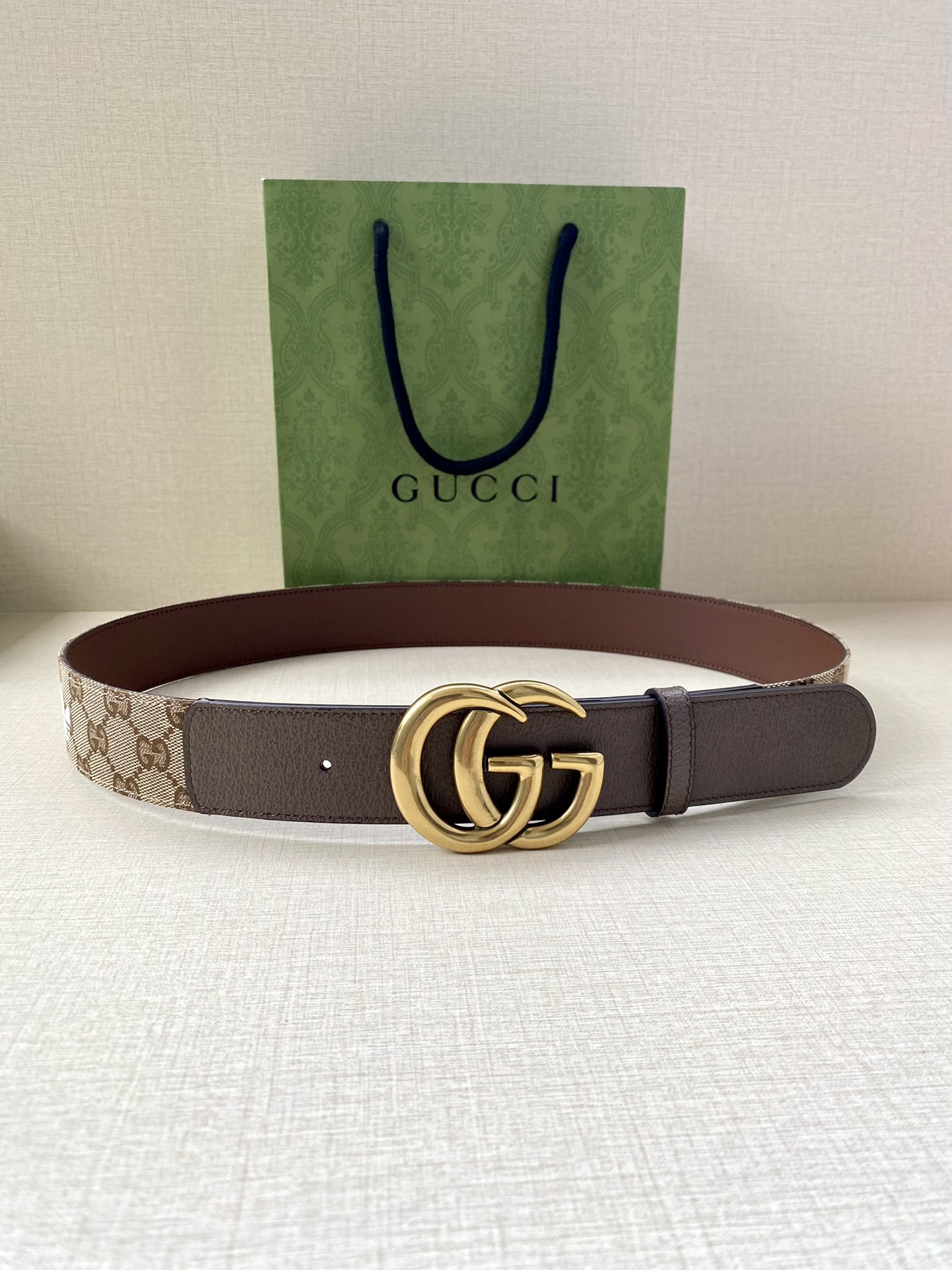 Gucci Basic Belt White S-m-l