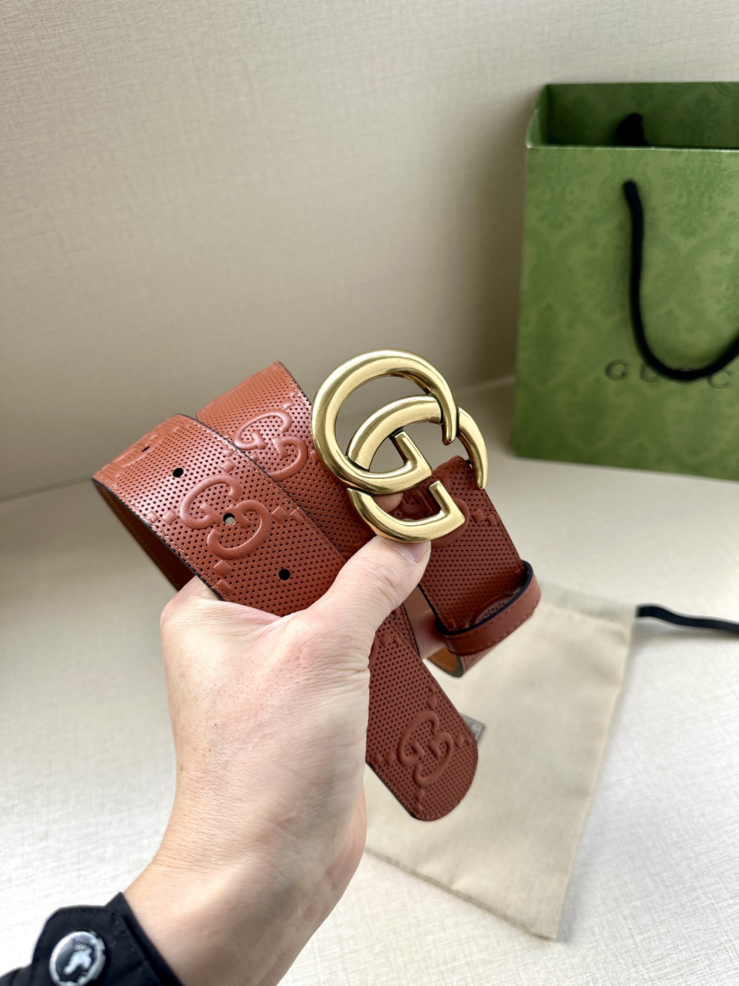 Gucci Basic Belt Black M