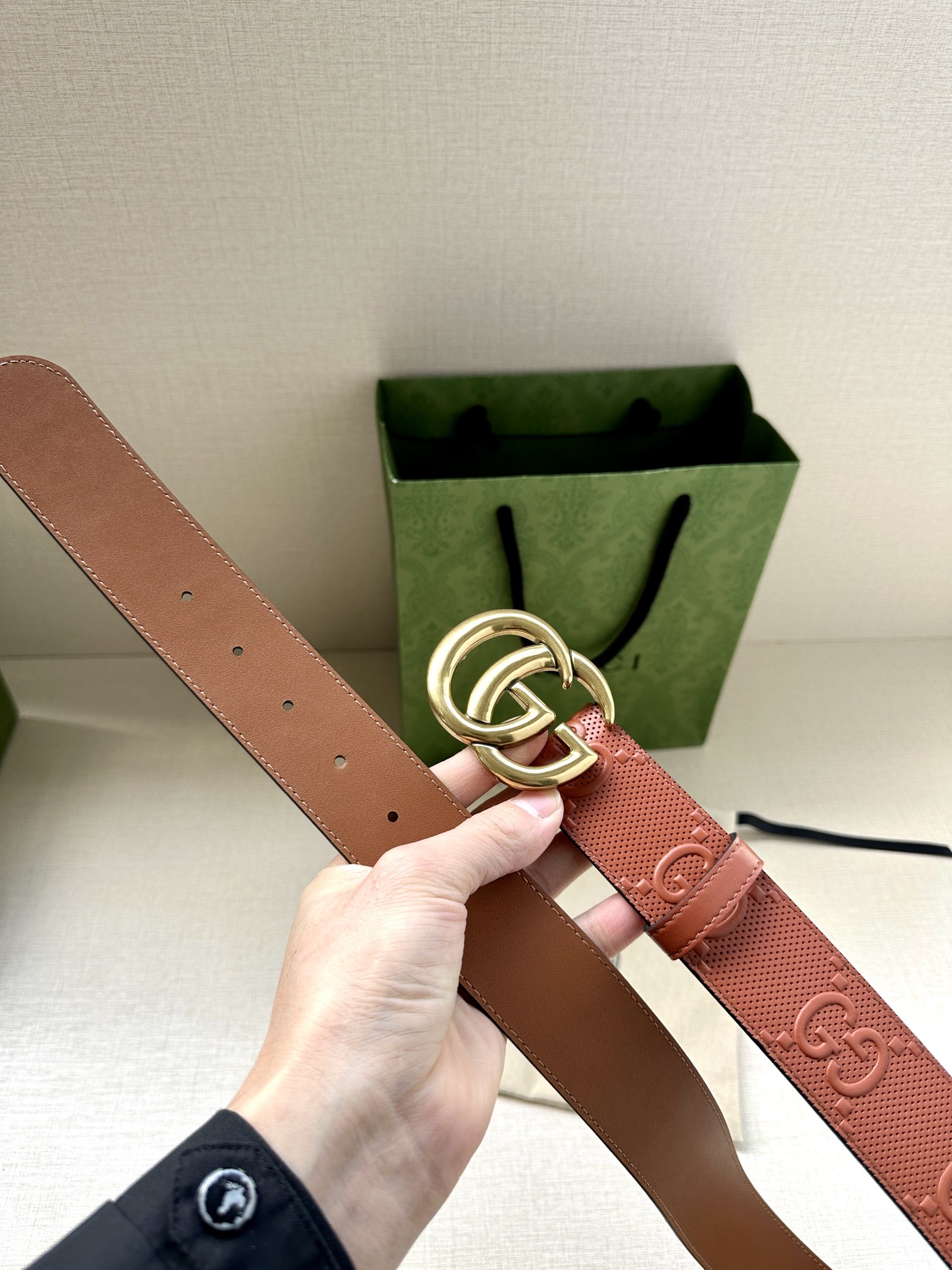 Gucci Basic Belt Black M