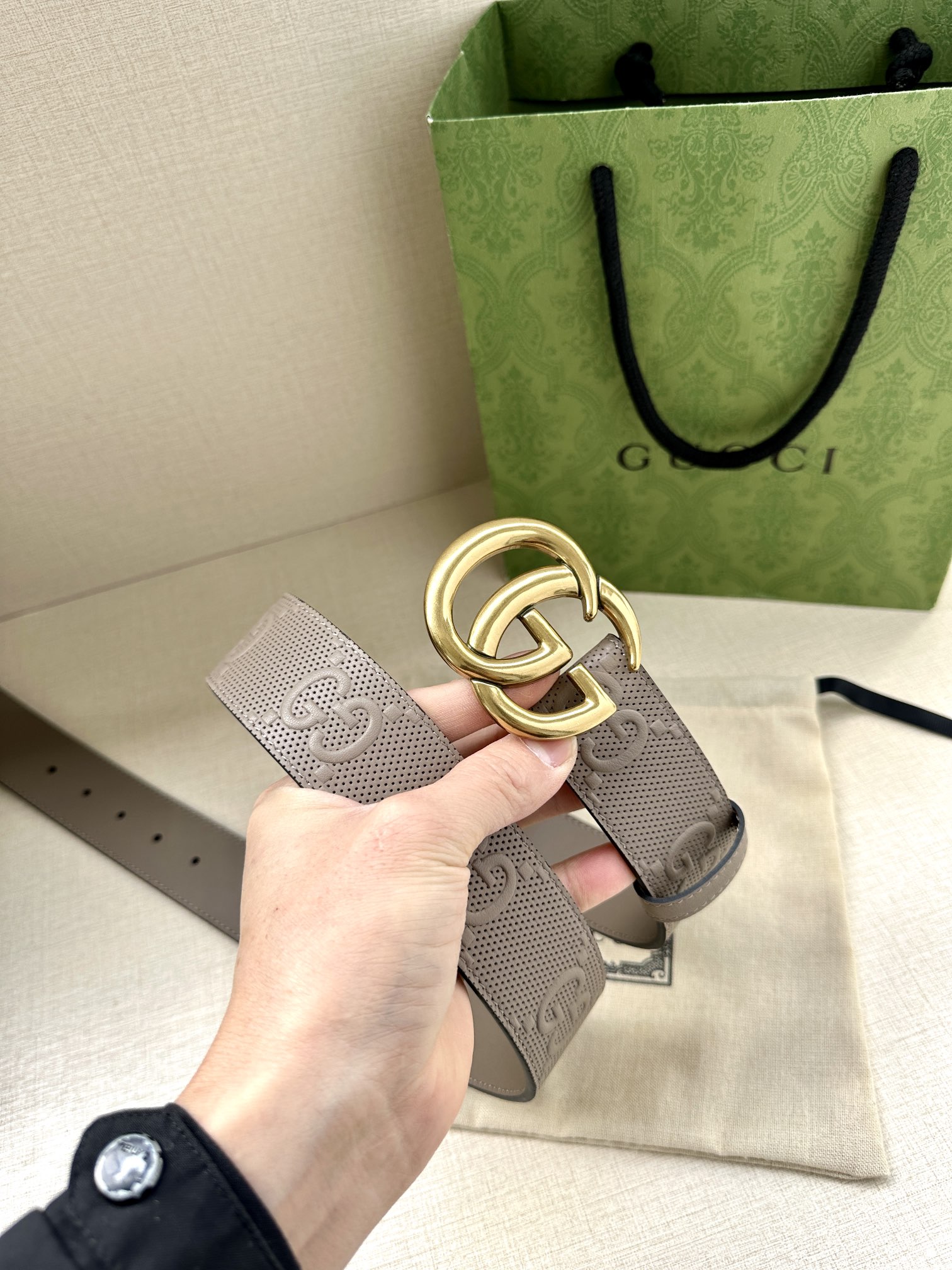 Gucci Basic Belt Black M