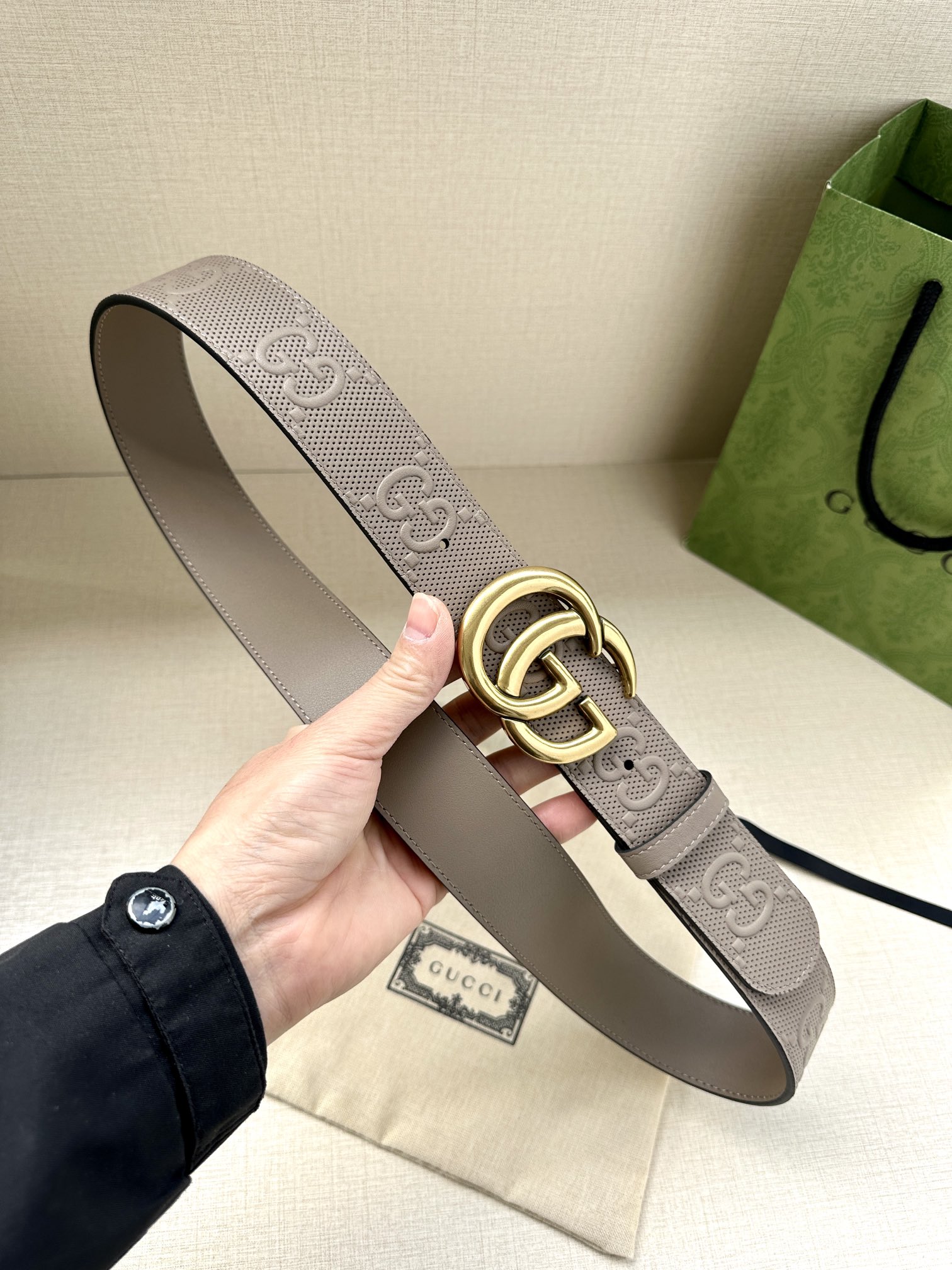 Gucci Basic Belt Black M