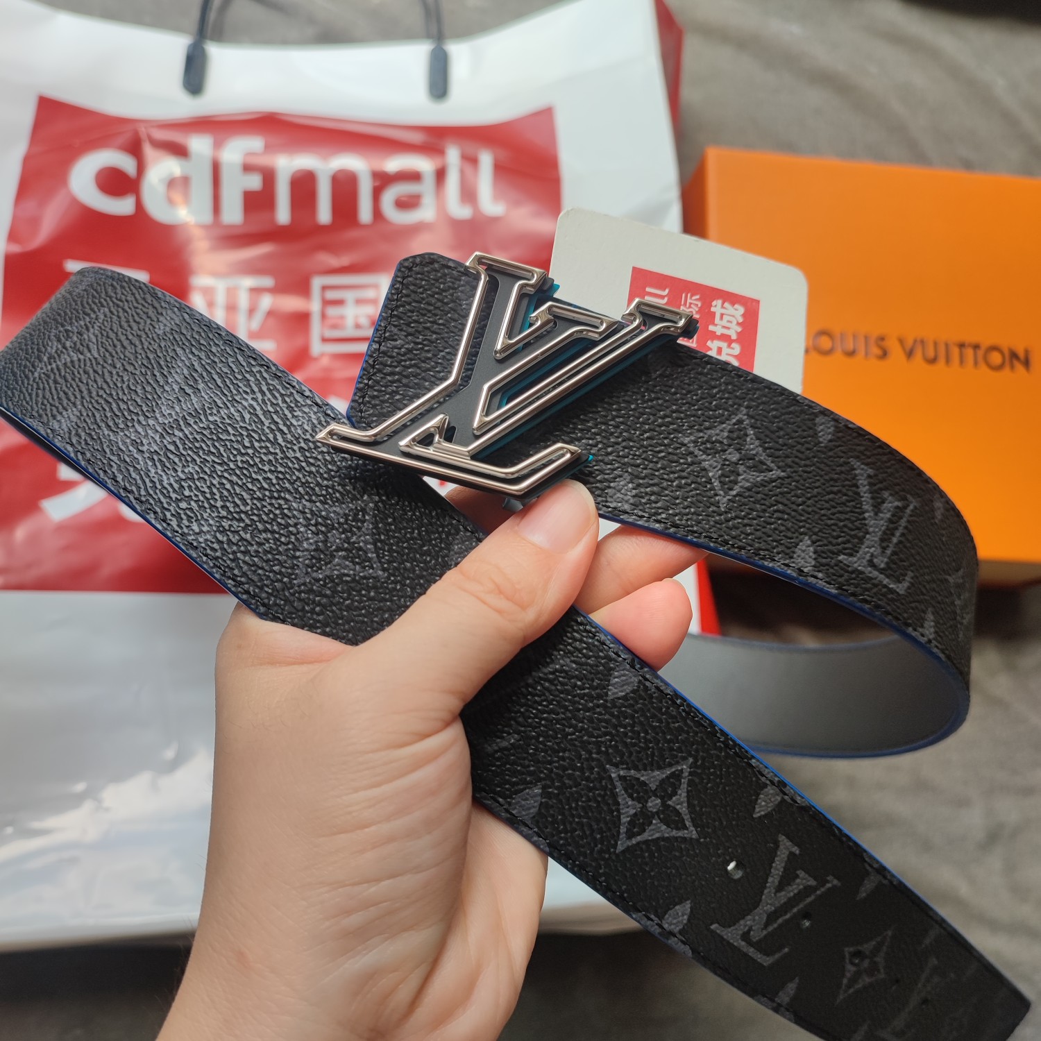 Louis Vuitton Basic Belt Cow Leather 40mm-l-xl-m-s