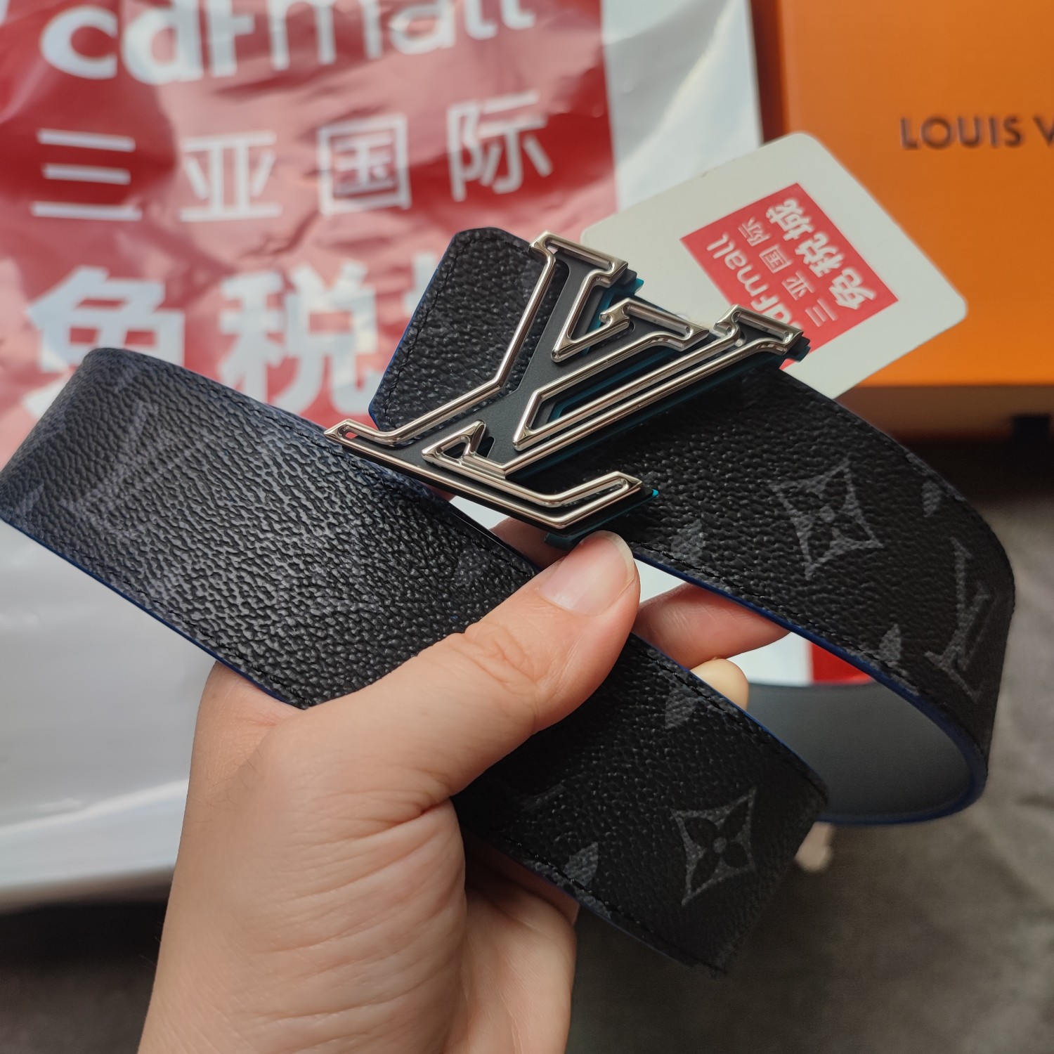 Louis Vuitton Basic Belt Cow Leather 40mm-l-xl-m-s