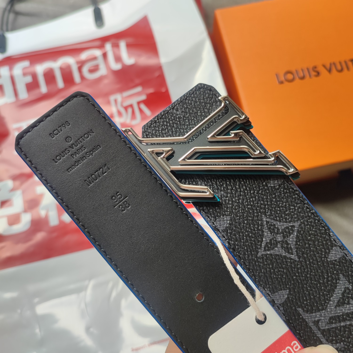 Louis Vuitton Basic Belt Cow Leather 40mm-l-xl-m-s