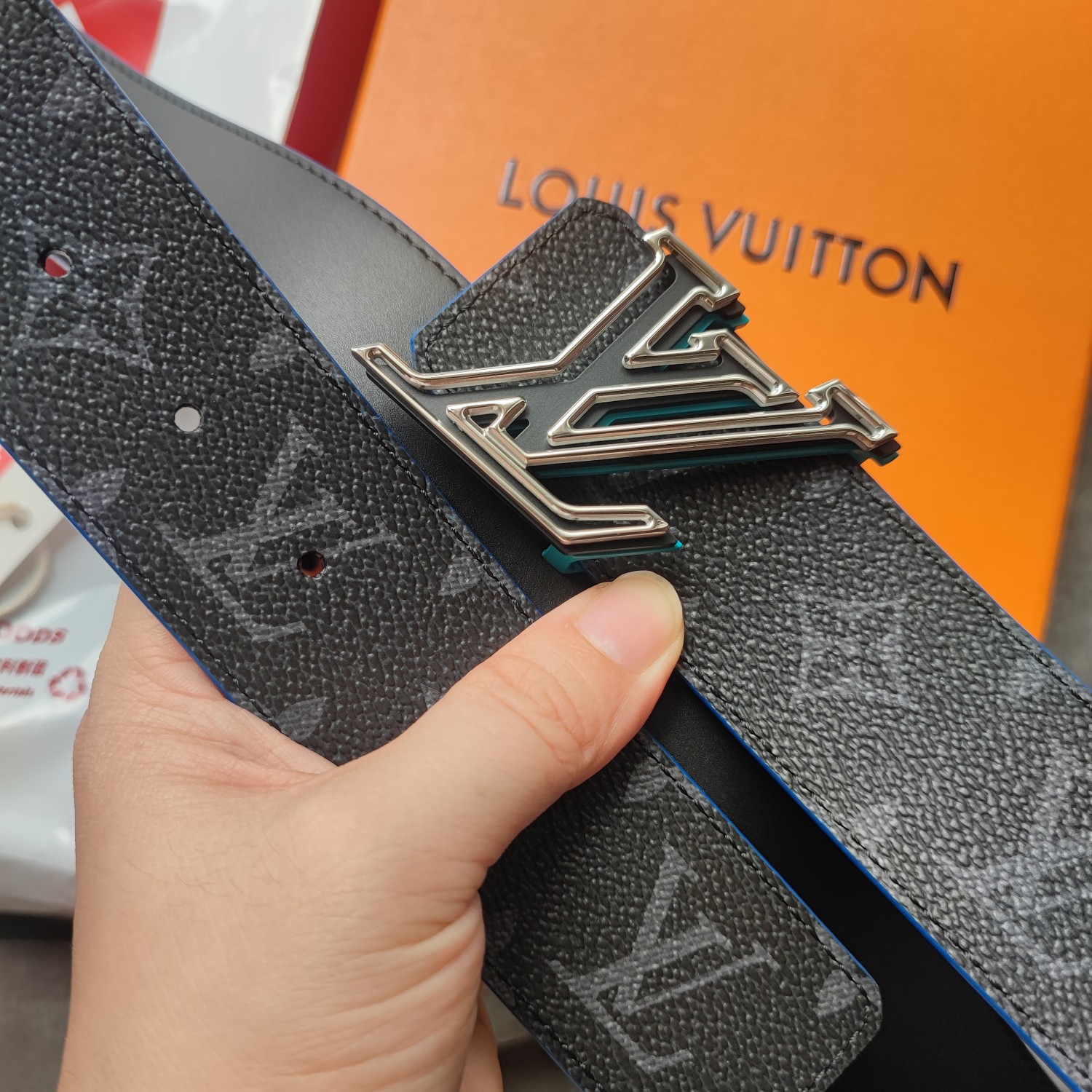 Louis Vuitton Basic Belt Cow Leather 40mm-l-xl-m-s