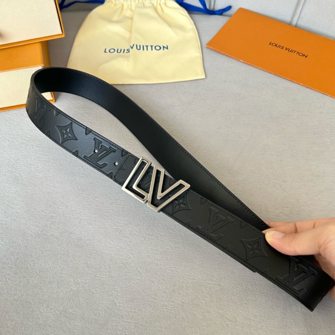Louis Vuitton Basic Belt Cow Leather 35mm