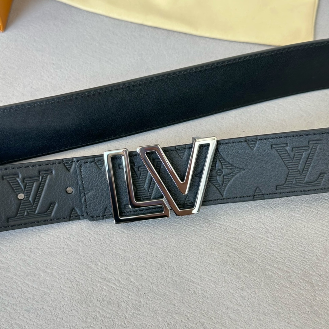 Louis Vuitton Basic Belt Cow Leather 35mm