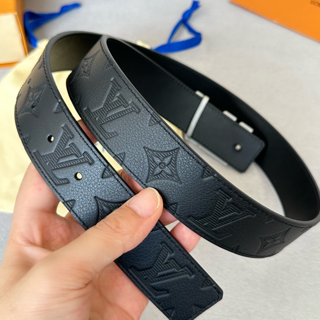 Louis Vuitton Basic Belt Cow Leather 35mm