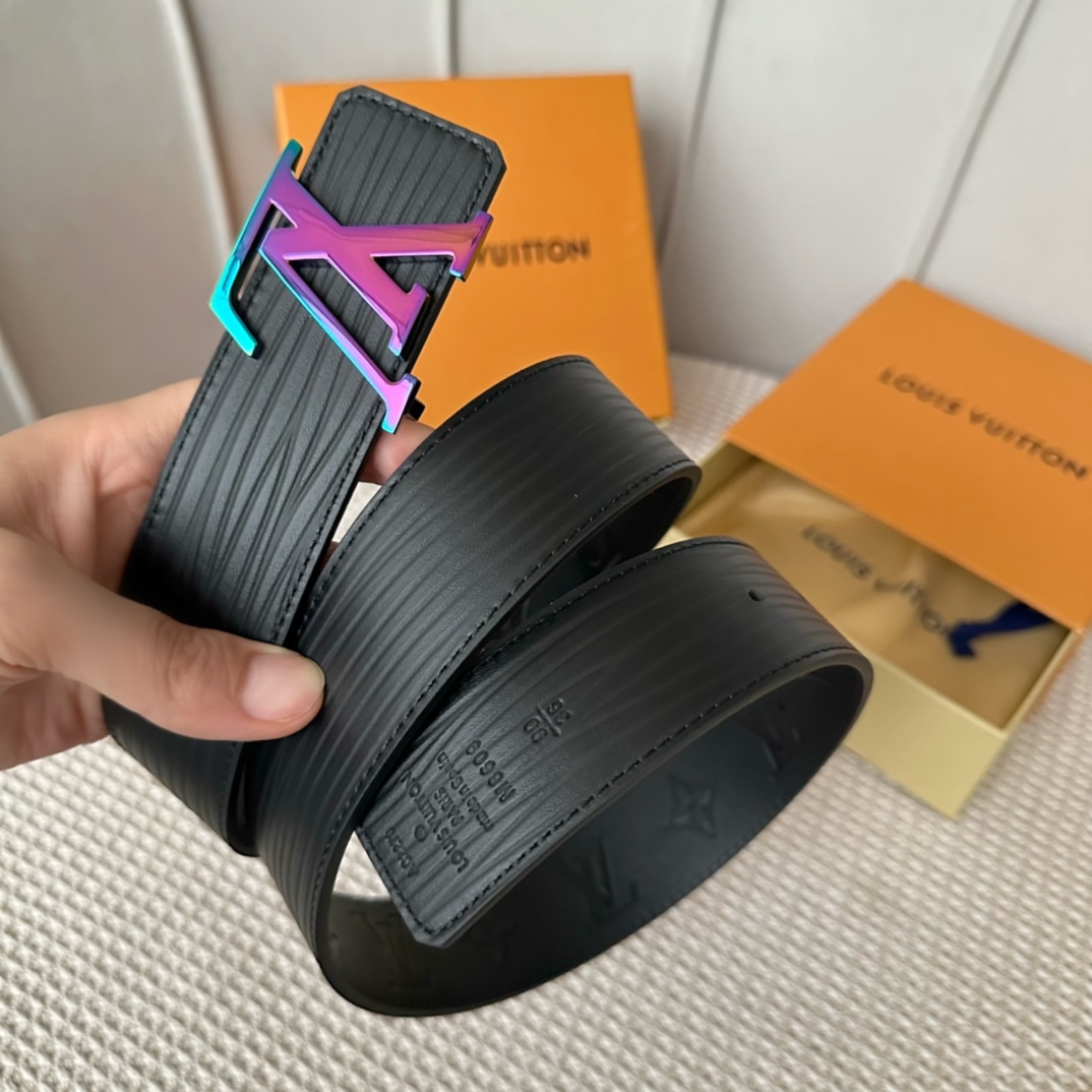 Louis Vuitton Basic Belt Cow Leather 40mm