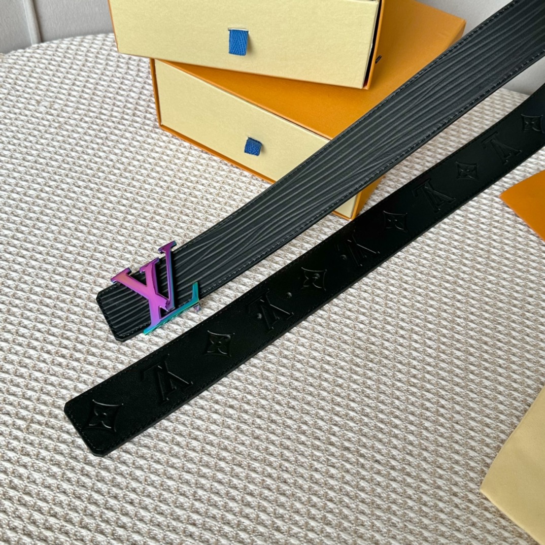 Louis Vuitton Basic Belt Cow Leather 40mm