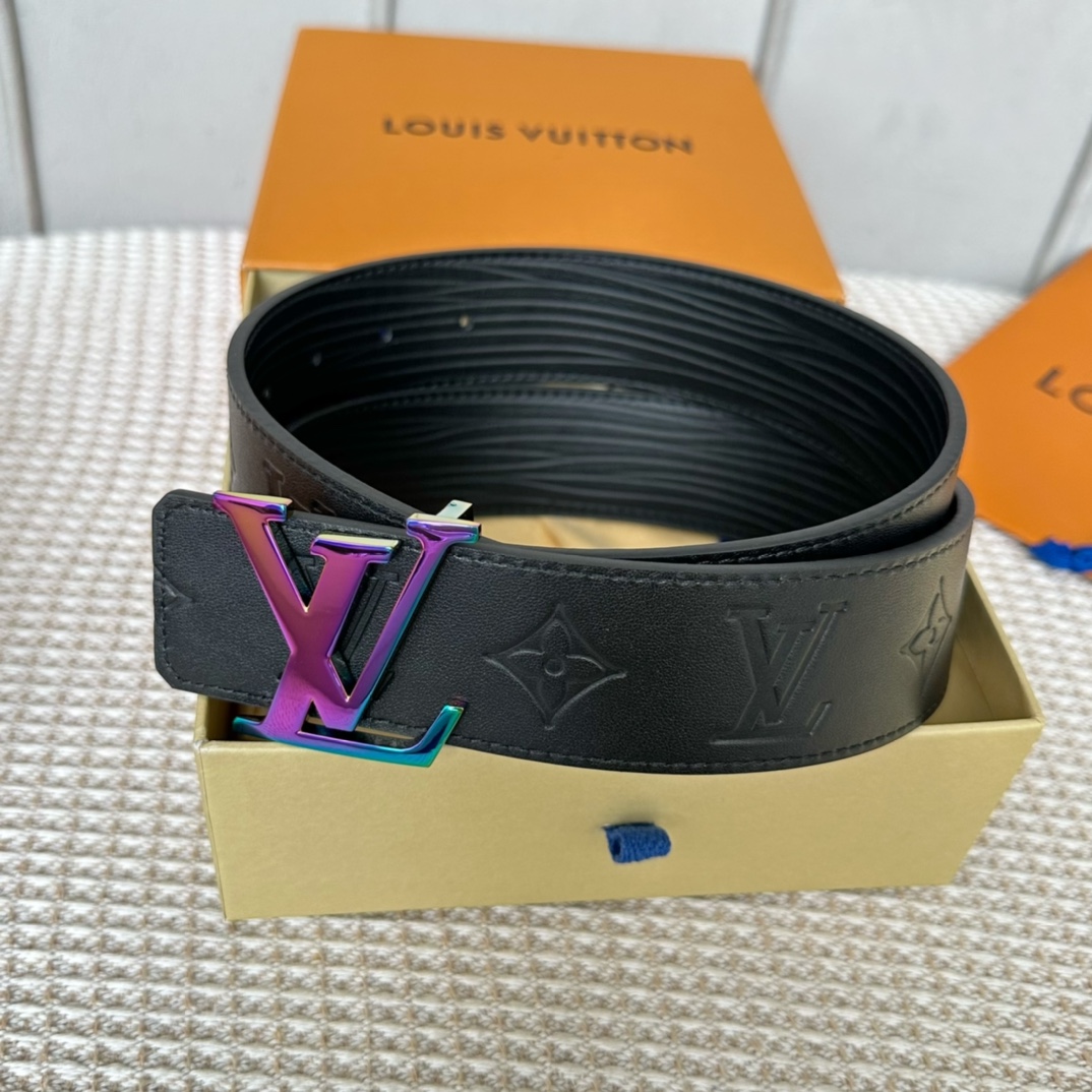 Louis Vuitton Basic Belt Cow Leather 40mm