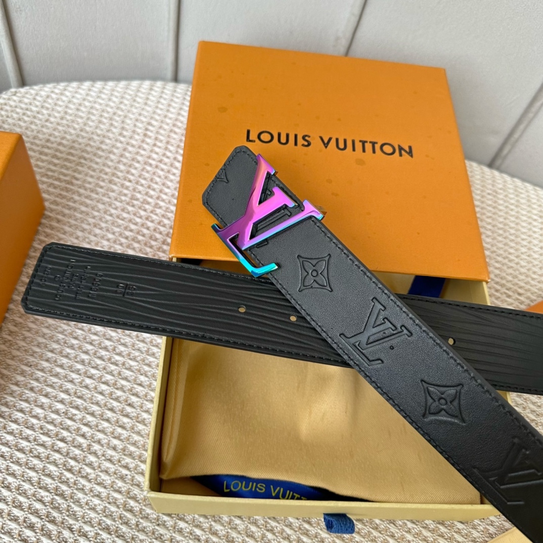 Louis Vuitton Basic Belt Cow Leather 40mm