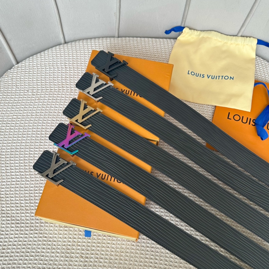 Louis Vuitton Basic Belt Cow Leather 40mm