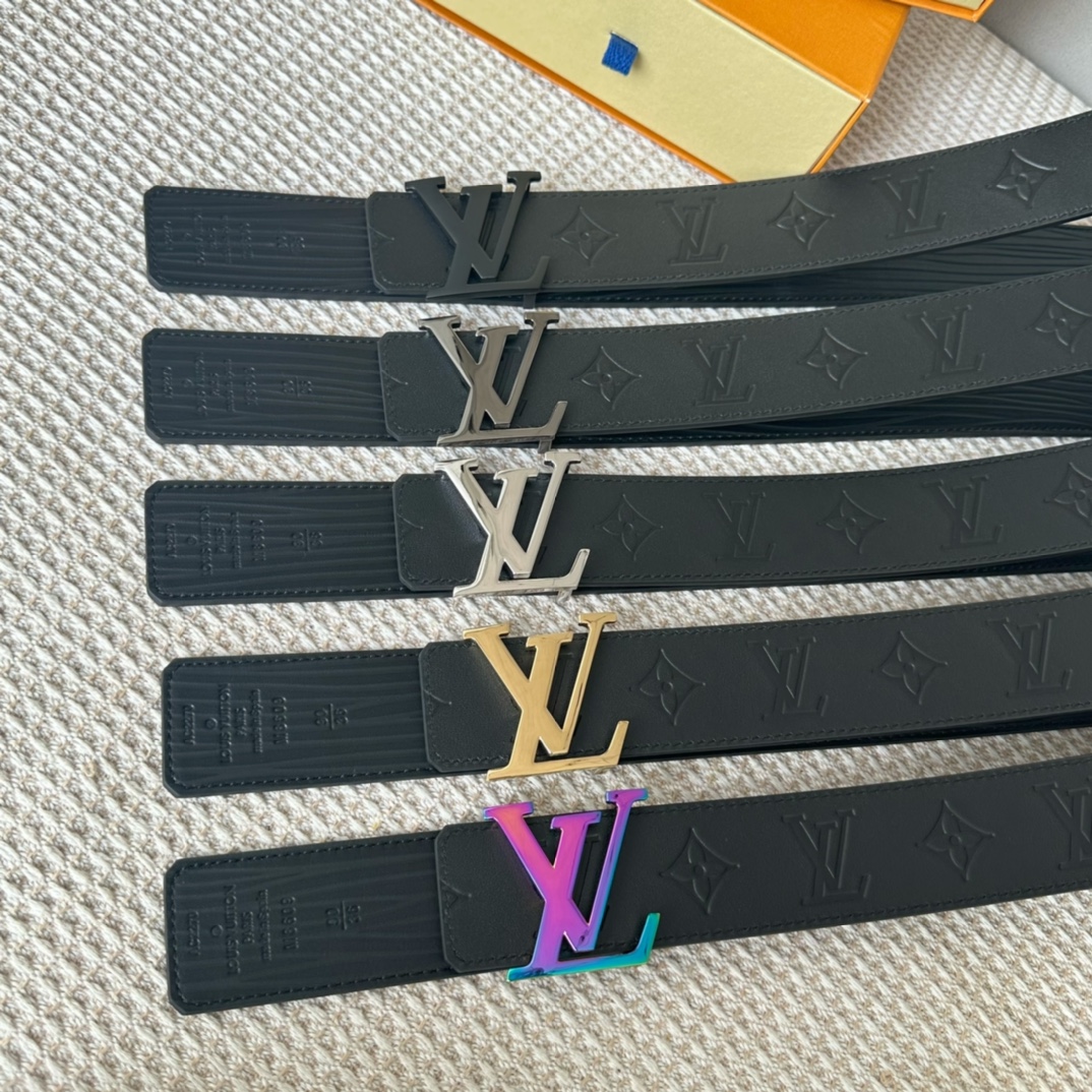 Louis Vuitton Basic Belt Cow Leather 40mm