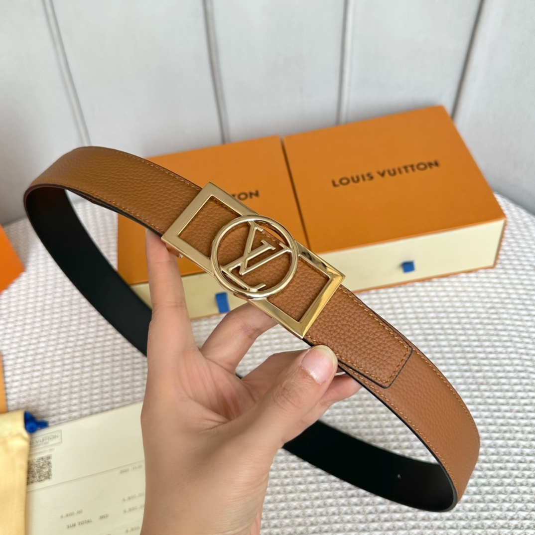 Louis Vuitton Basic Belt 35mm-l-s-m