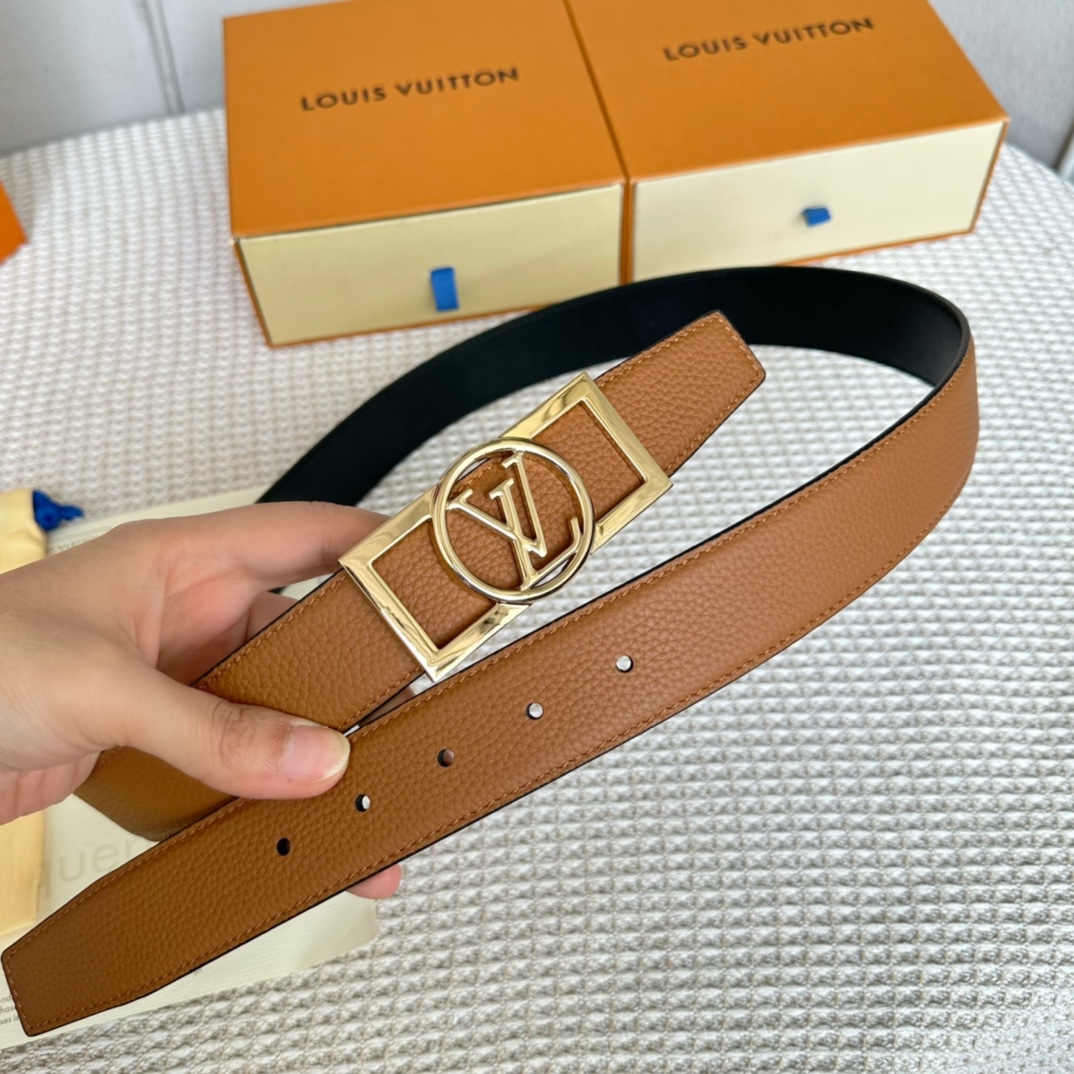 Louis Vuitton Basic Belt 35mm-l-s-m