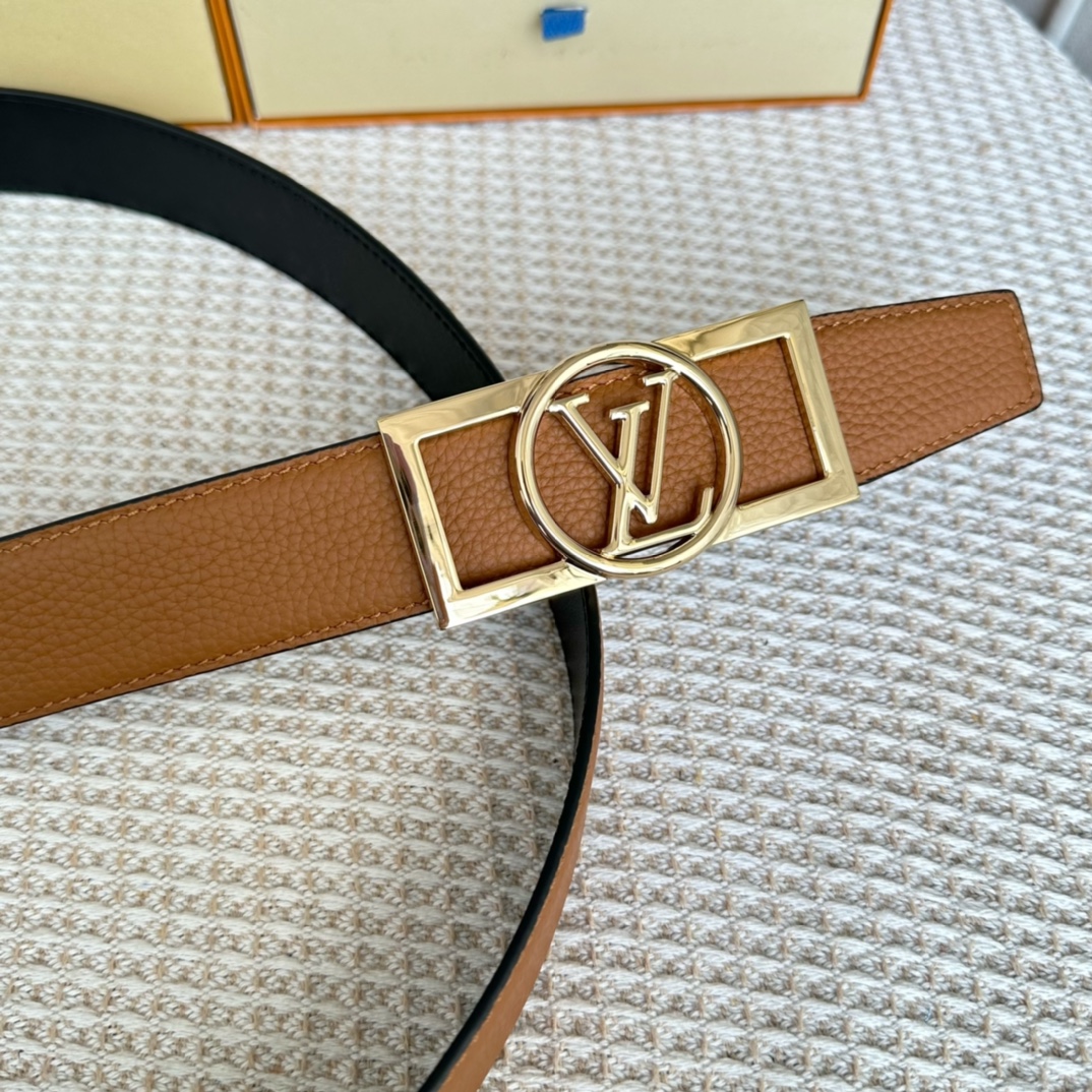 Louis Vuitton Basic Belt 35mm-l-s-m
