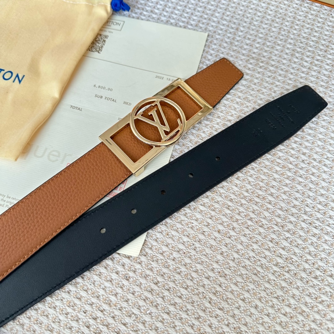 Louis Vuitton Basic Belt 35mm-l-s-m