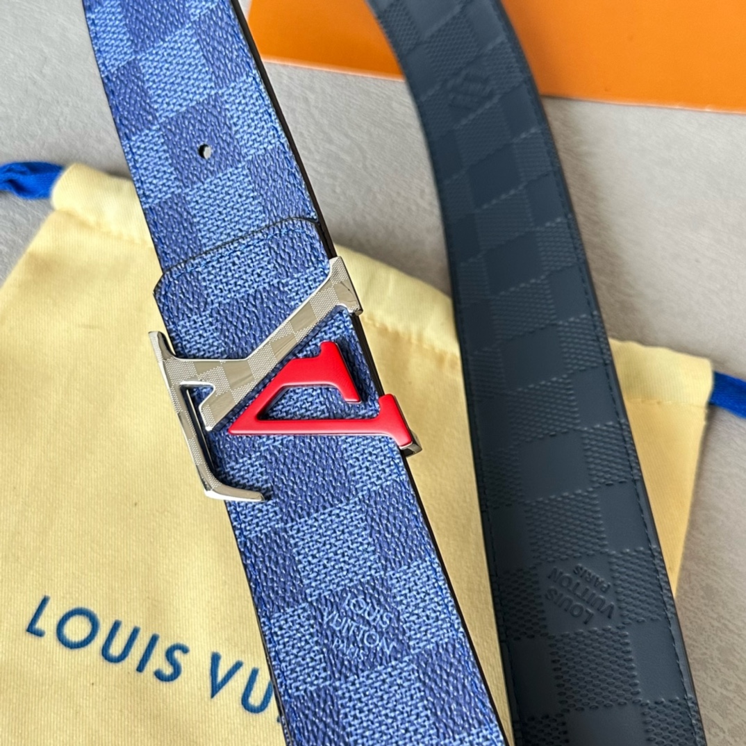 Louis Vuitton Basic Belt Cow Leather 40mm-m-l