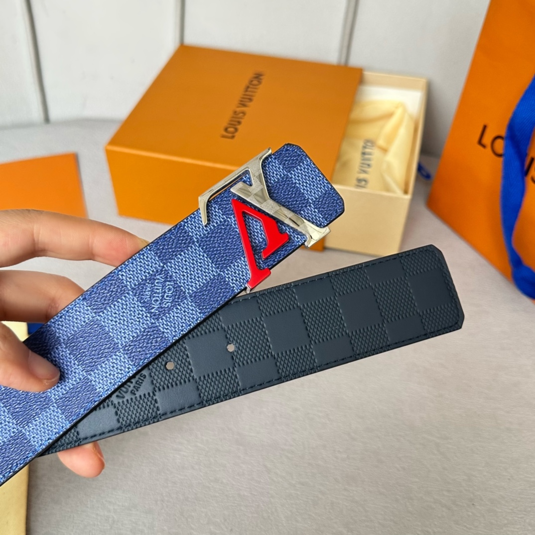 Louis Vuitton Basic Belt Cow Leather 40mm-m-l