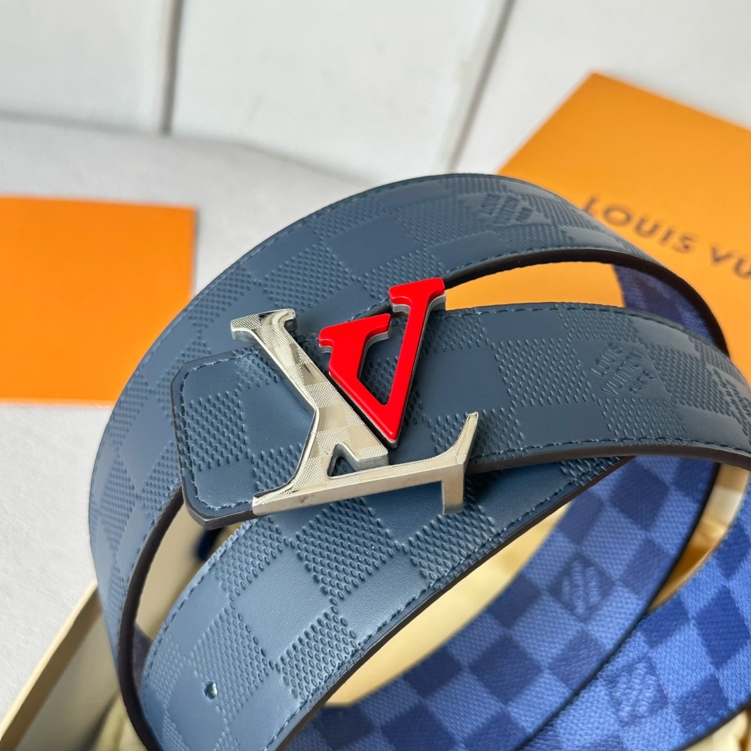 Louis Vuitton Basic Belt Cow Leather 40mm-m-l