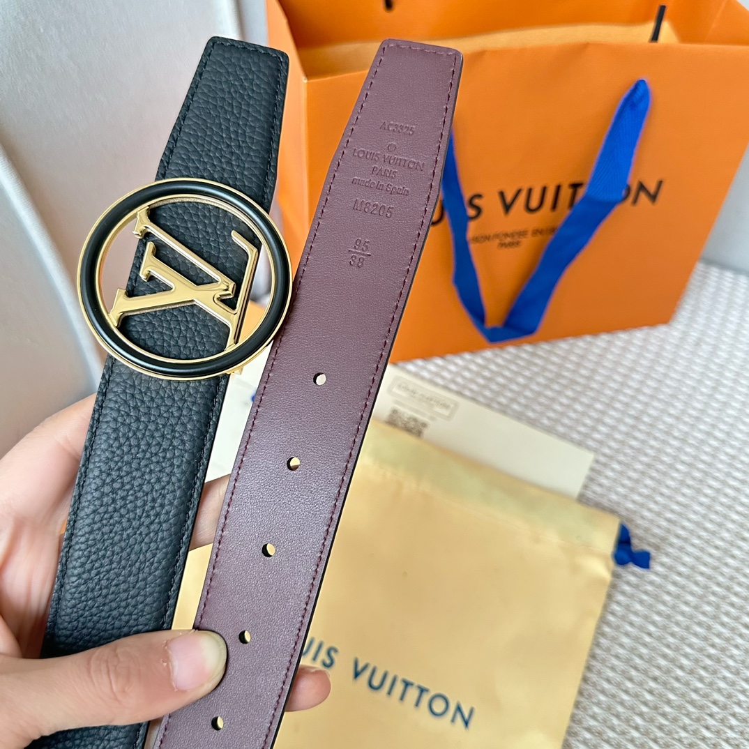 Louis Vuitton Basic Belt 35mm-l-s-m