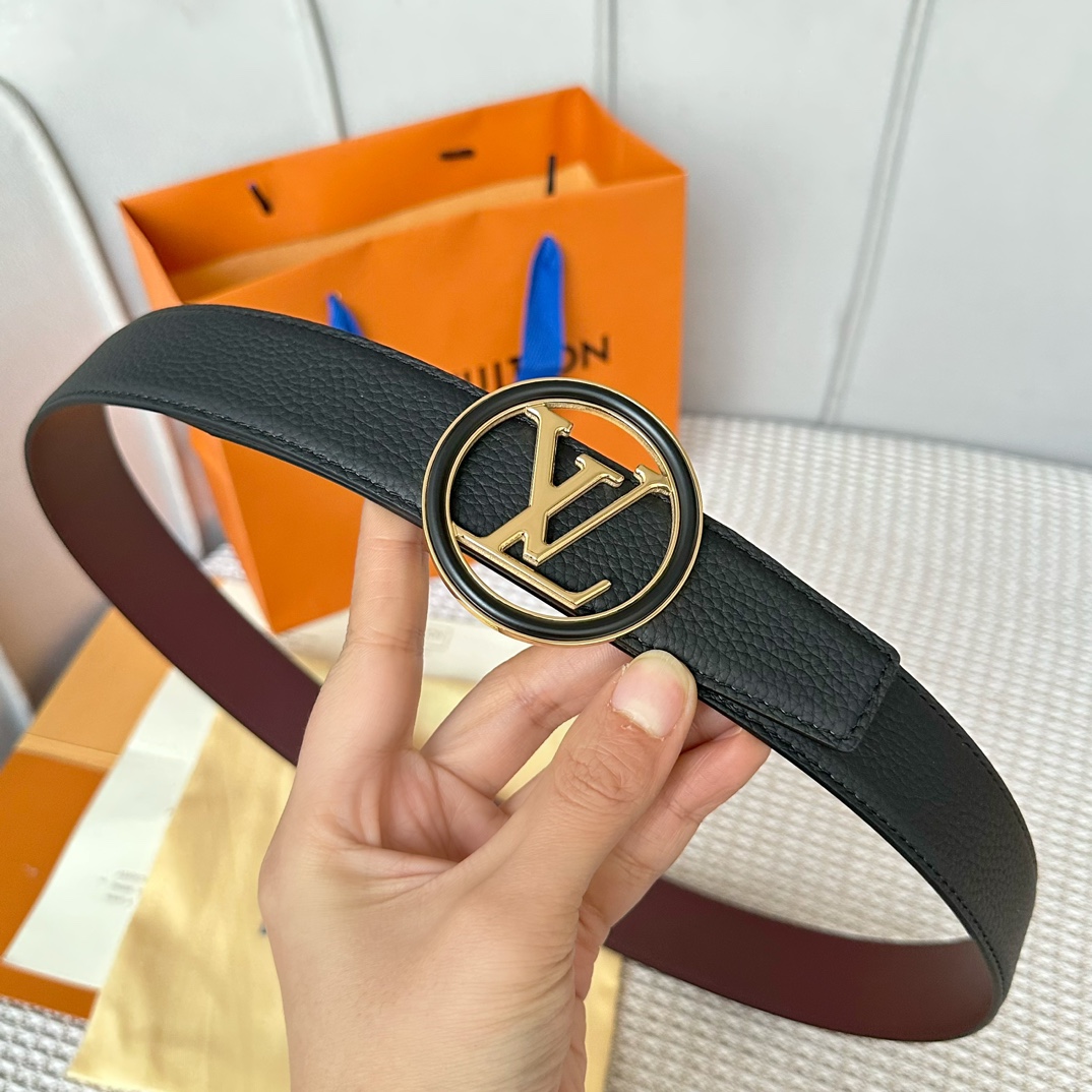 Louis Vuitton Basic Belt 35mm-l-s-m