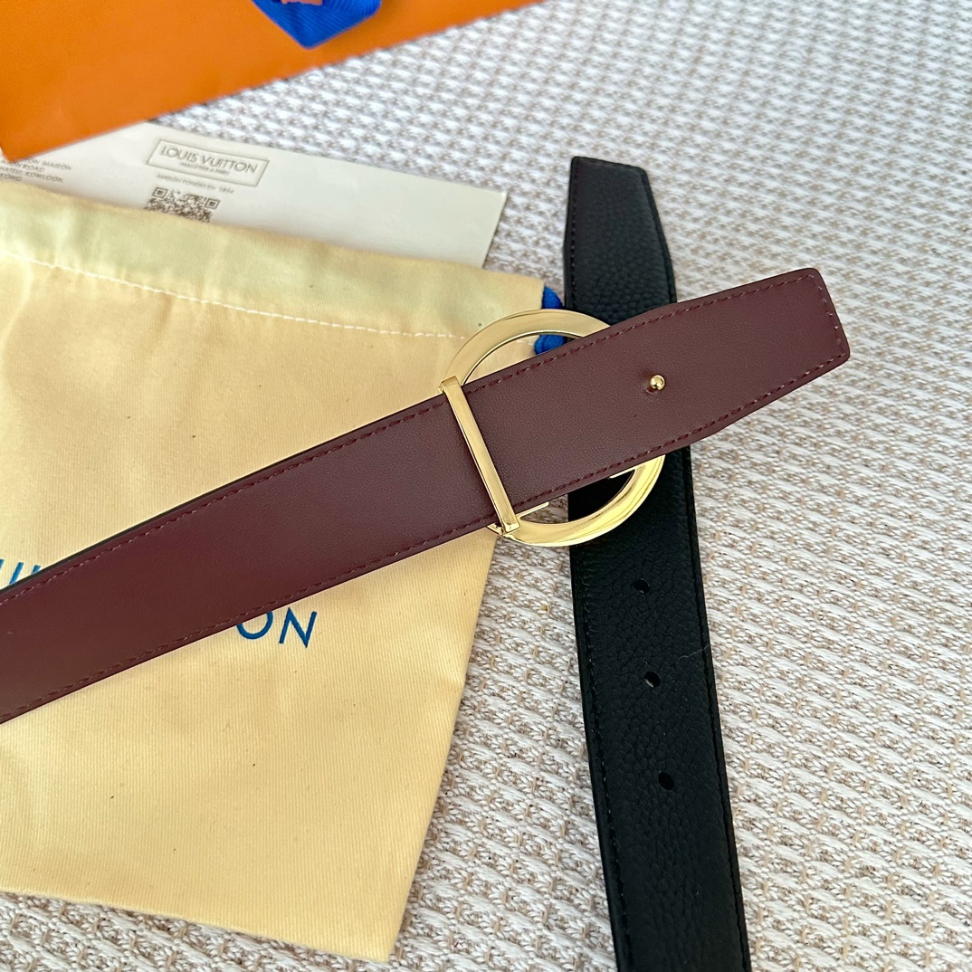 Louis Vuitton Basic Belt 35mm-l-s-m
