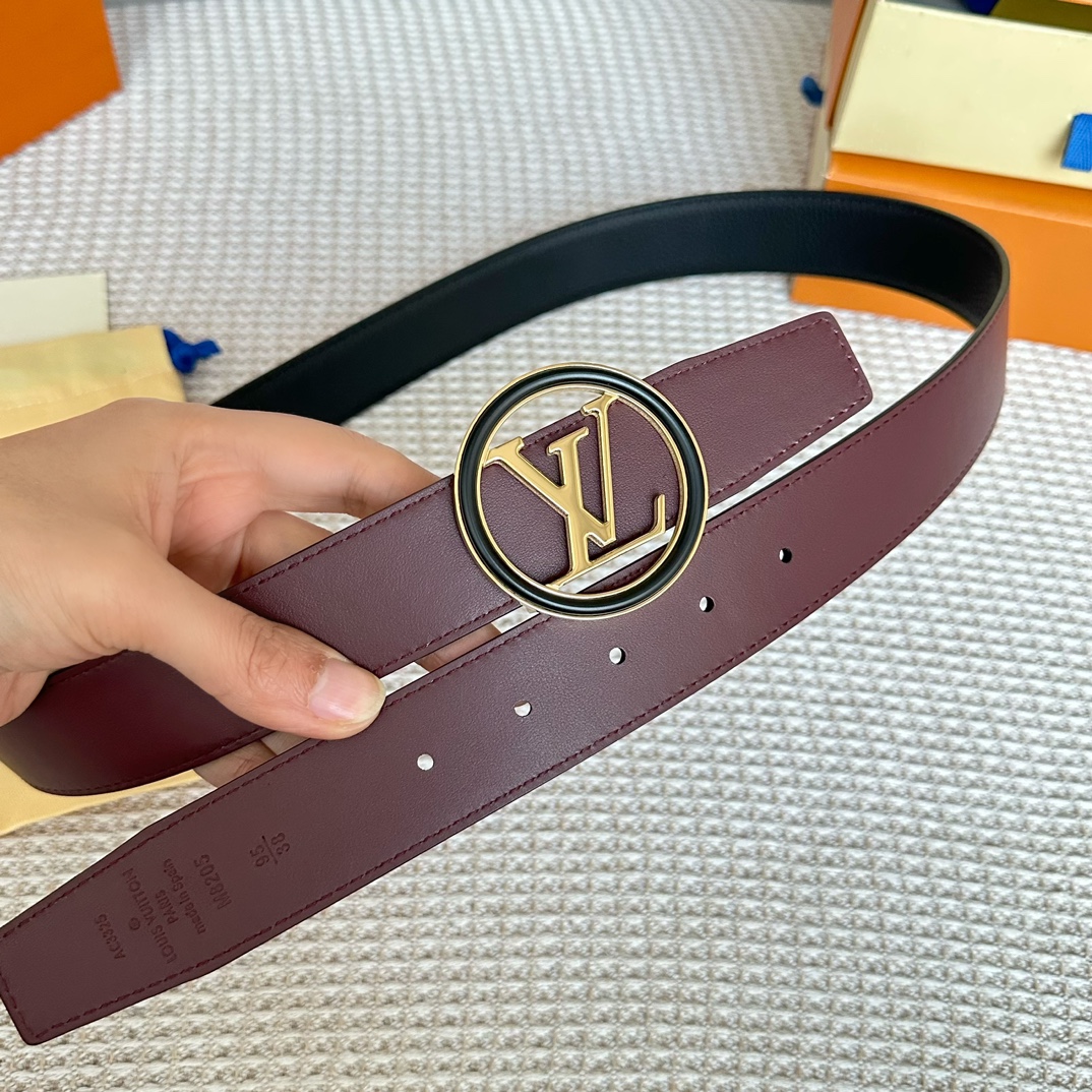 Louis Vuitton Basic Belt 35mm-l-s-m