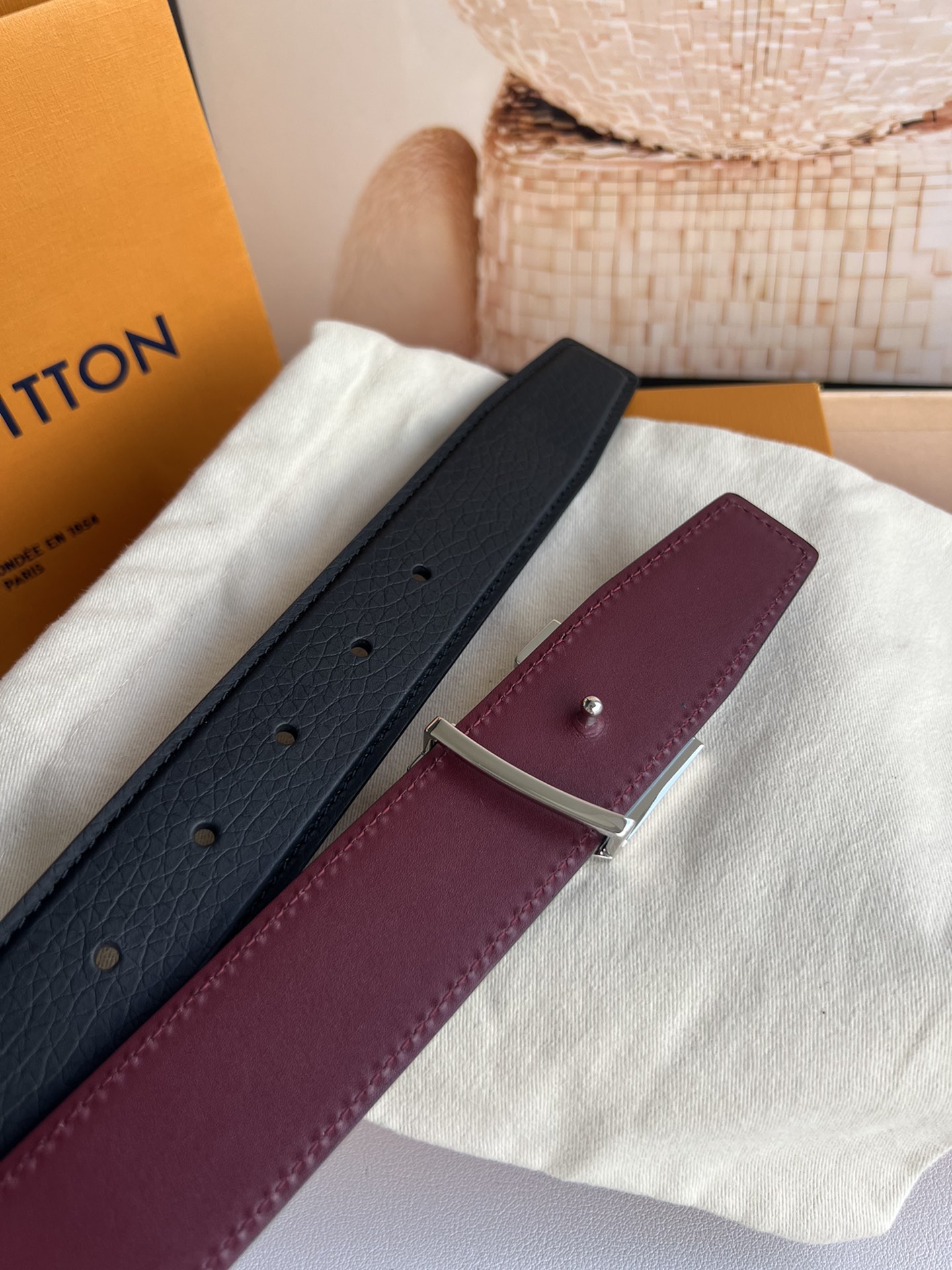 Louis Vuitton Basic Belt 35mm-l