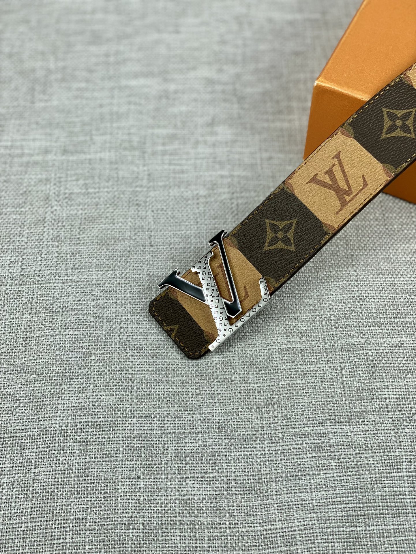 Louis Vuitton Male Basic Belt Cow Leather S-m-l