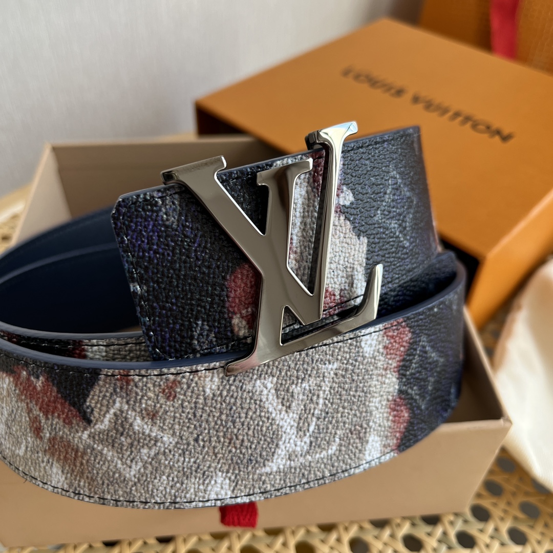 Louis Vuitton Male Basic Belt Cow Leather M