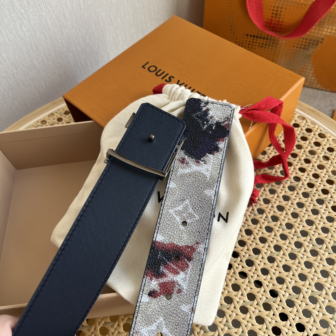 Louis Vuitton Male Basic Belt Cow Leather M