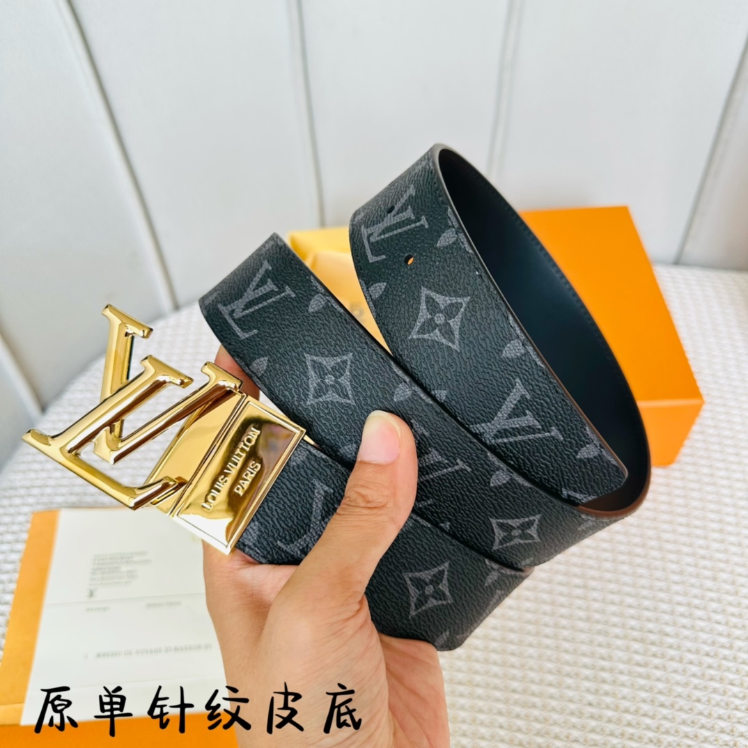 Louis Vuitton Basic Belt Cow Leather M