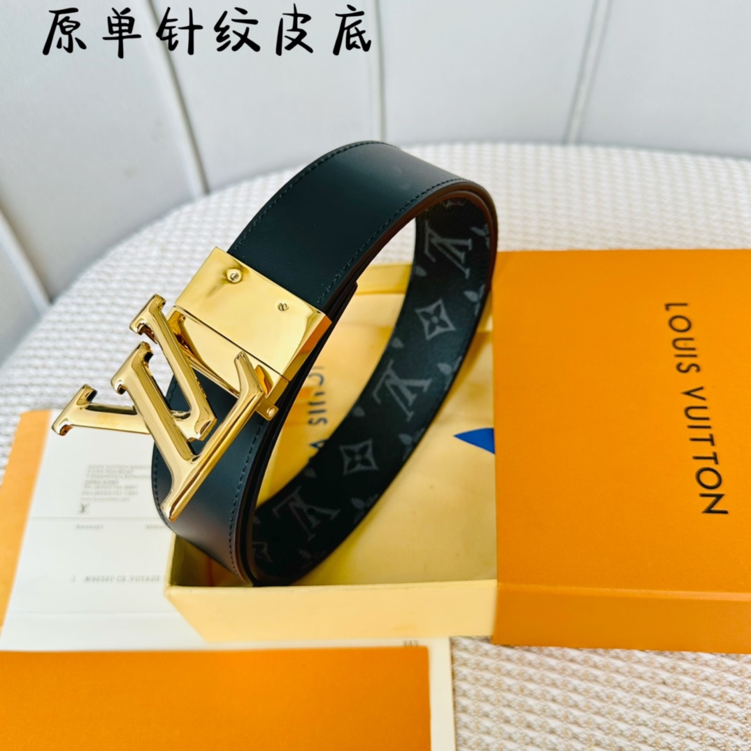 Louis Vuitton Basic Belt Cow Leather M