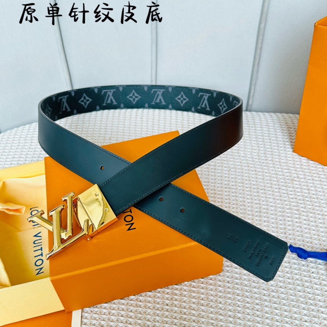 Louis Vuitton Basic Belt Cow Leather M