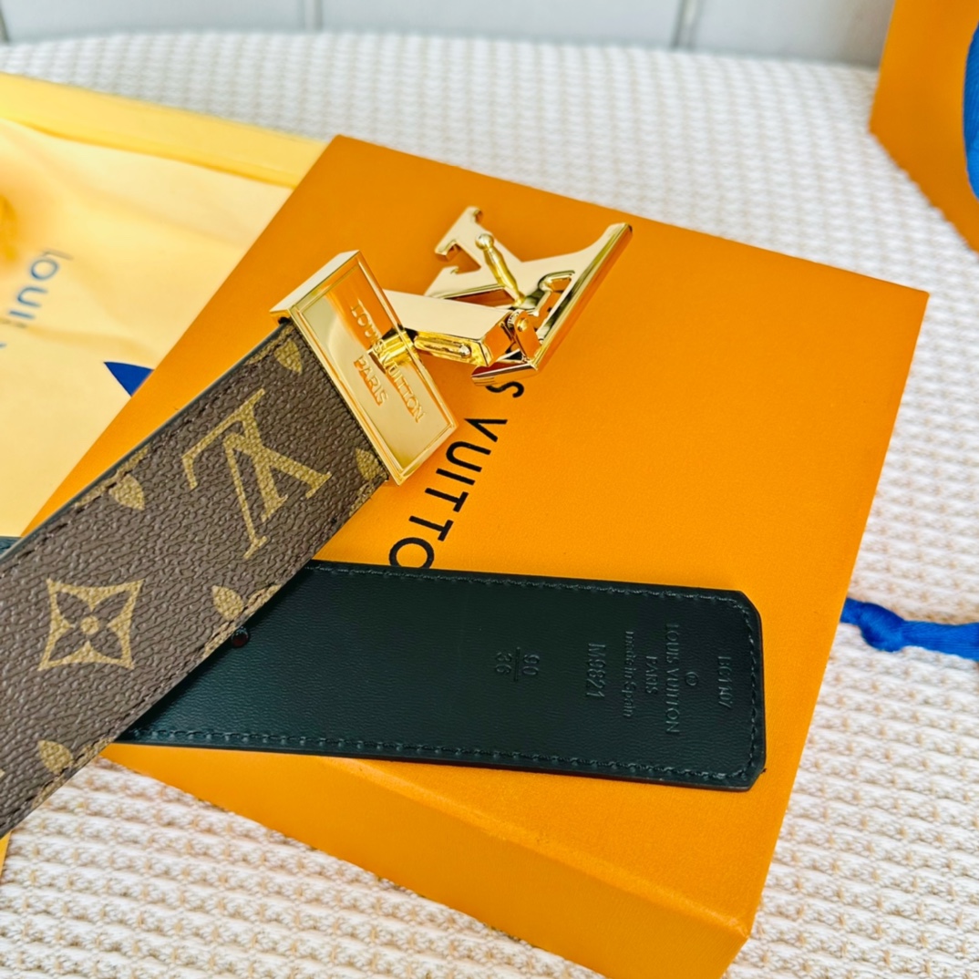 Louis Vuitton Basic Belt Cow Leather M