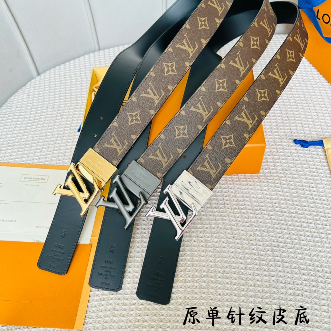 Louis Vuitton Basic Belt Cow Leather M