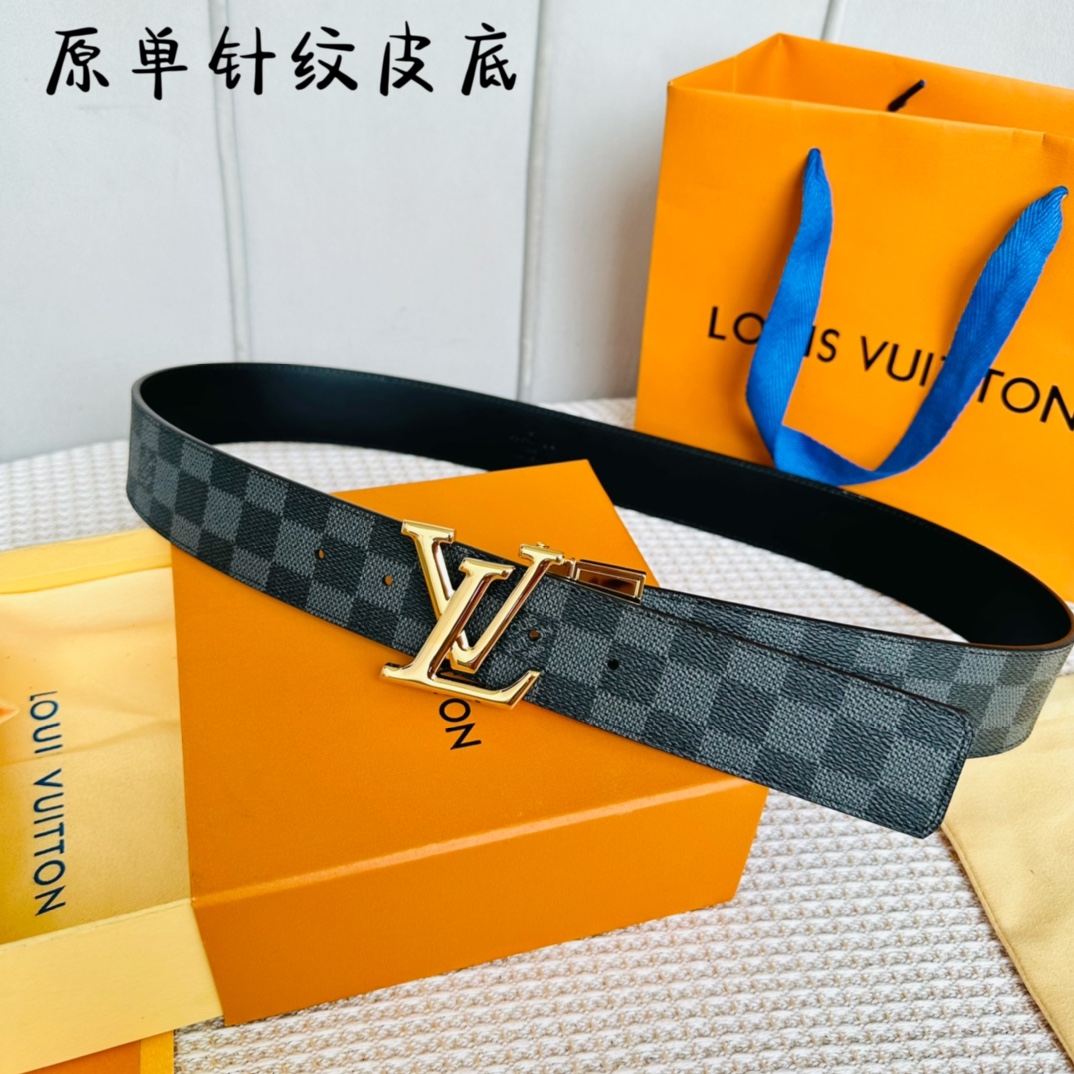 Louis Vuitton Basic Belt Cow Leather M