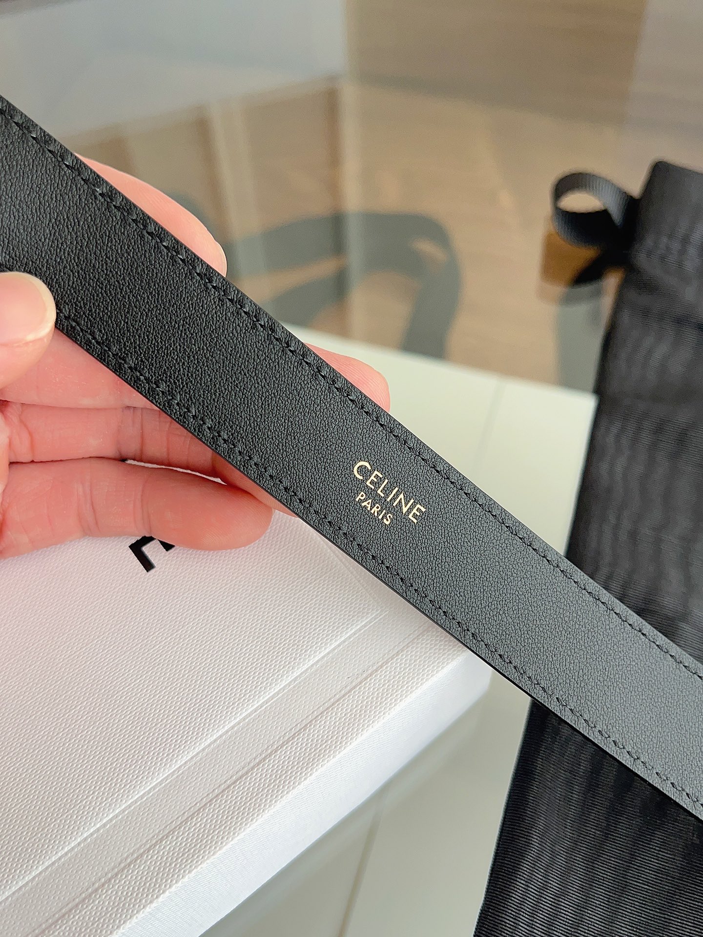 Celine Female Basic Belt Cow Leather M-l