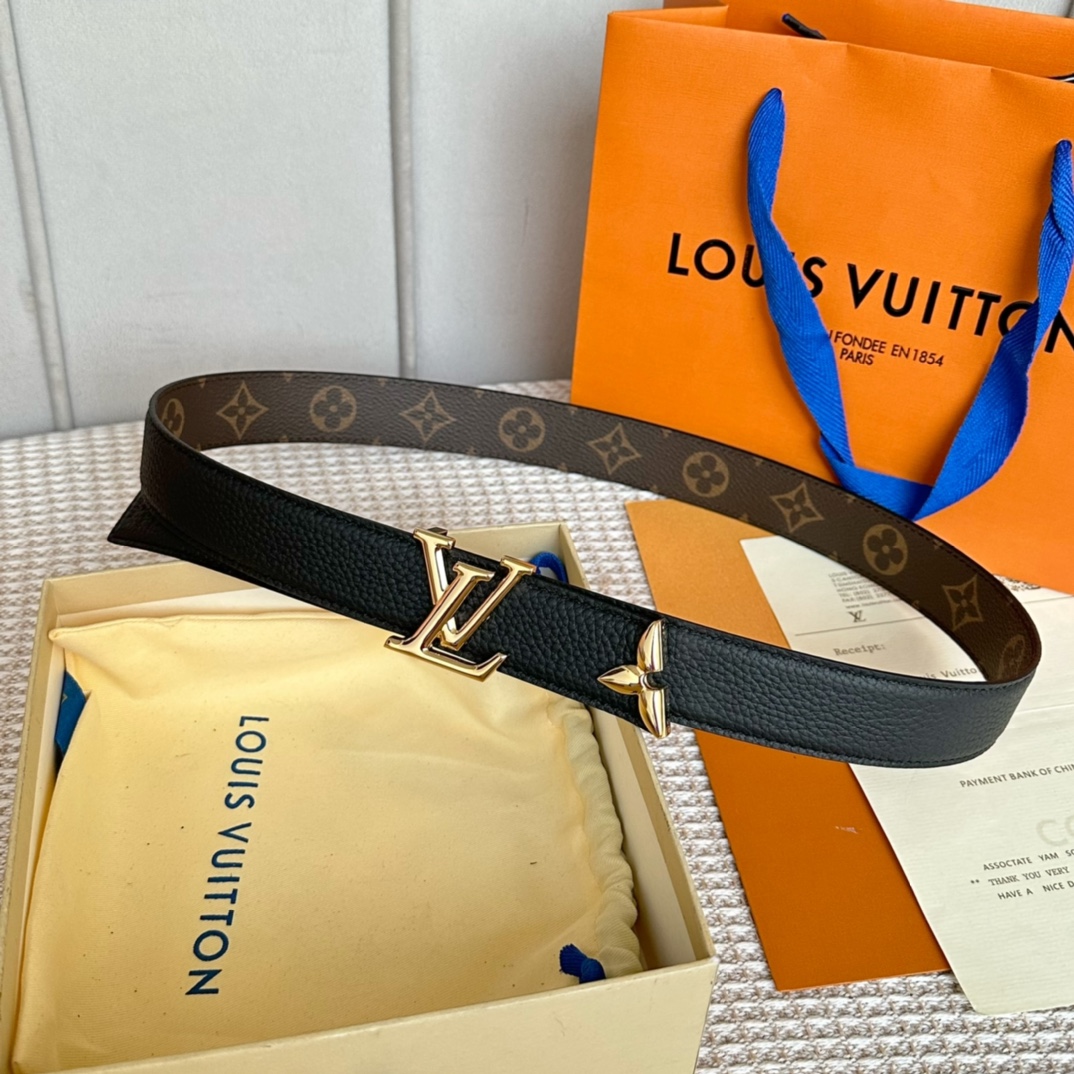 Louis Vuitton Female Basic Belt M