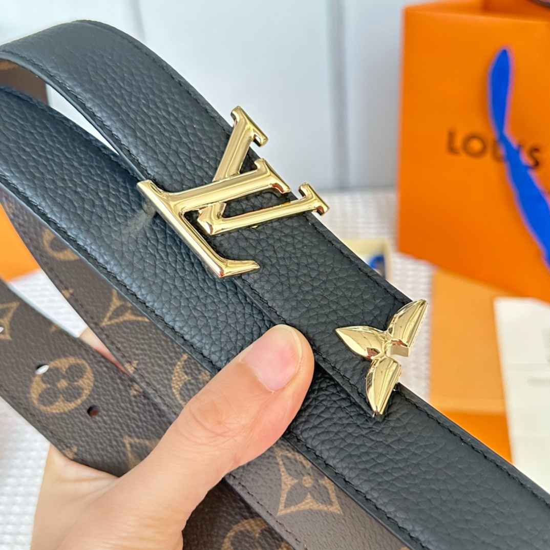 Louis Vuitton Female Basic Belt M